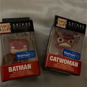 twoman heart valentines funco pop keychains nib